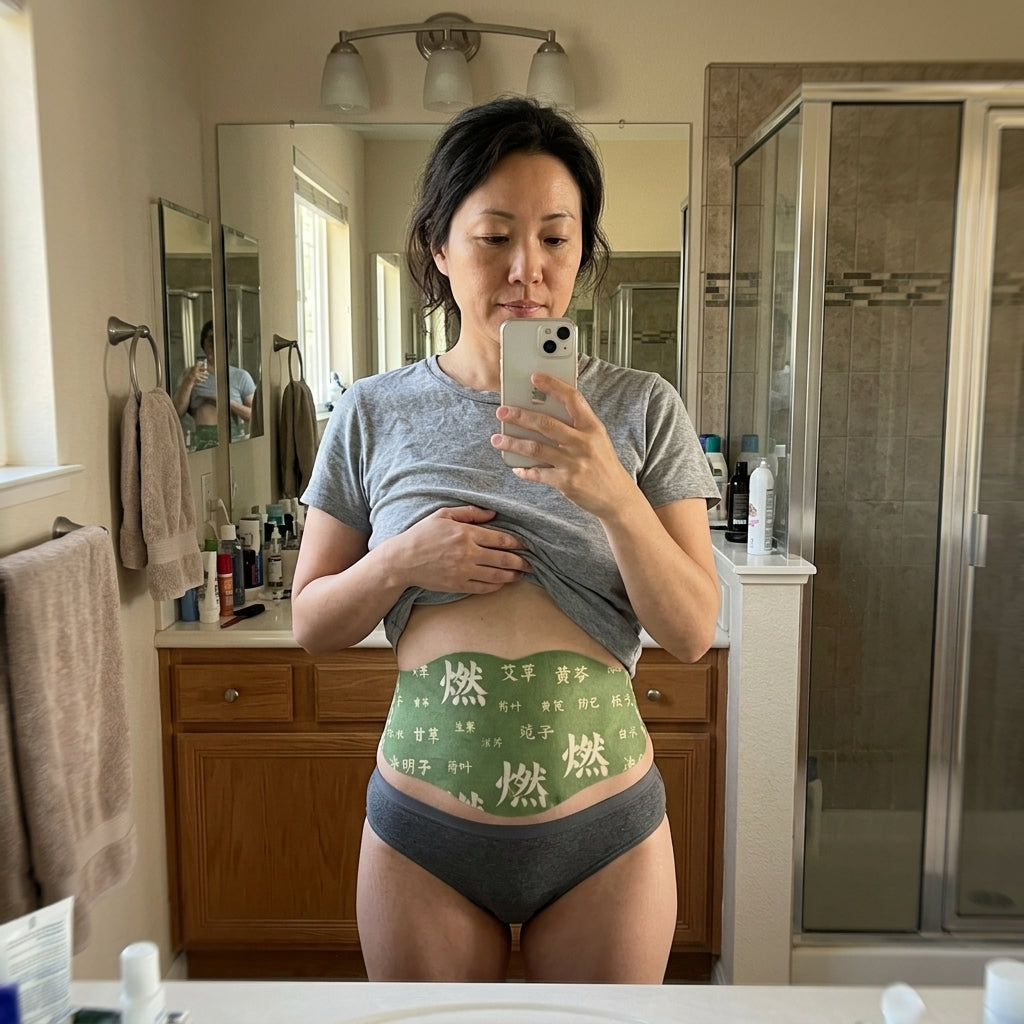 Customer with Vital6 patch